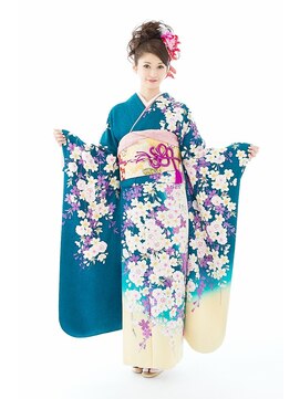 タケダ美容室 ヘアセット+着付け