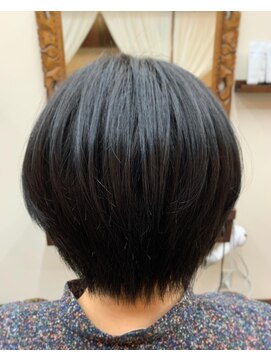 パチャールヘアー(PACAR HAIR) ショート×ネイビージュ