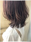 ピンクアッシュのやんわりレイヤー