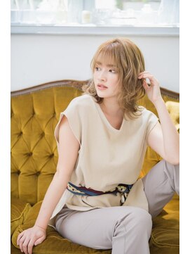 ネオリーブシェリエ 浅草店(Neolive cherie) 毛先の動きがかわいい!ハイトーンネオウルフ 浅草 美容室 8