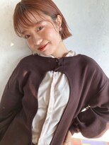 エマエコル(Emma ecole)&nbsp;Emma ecole 韓国風シースルーバング×ショートボブ by.mai