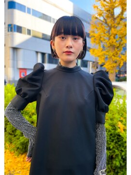 ヘアサロンエム 渋谷店(HAIR SALON M) ワイドバング×インナーカラー