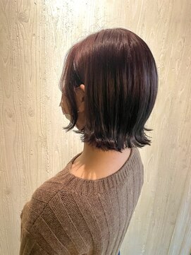 エフィールベルタ(afeel belta) ヴァイオレットピンク×外ハネボブ