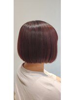 ヤサシイサロン(YASASHII SALON) チェリーピンク×ボブ