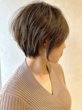 ロンドブルーム 天神大名店(Lond Bloom) 動きのある大人美人なショートボブ/大人可愛いヘア/30代40代