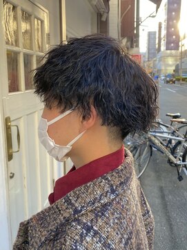 ハシゴ(hasigo.) 大阪ツイストスパイラルパーマ 大阪メンズパーマ