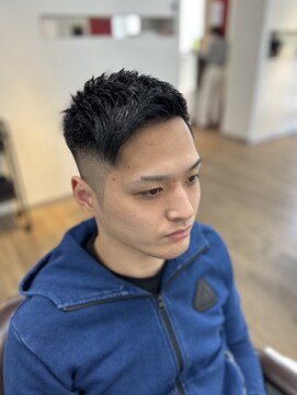 ミオスタイル 児島支所前店(MIOSTYLE) フェード風爽やかショート