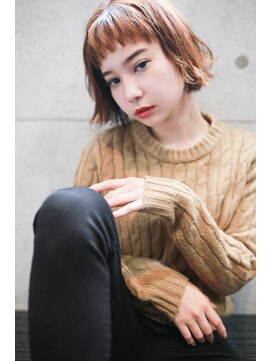 ラフィスヘアーゴート 大和八木店(La fith hair goat) 【La fith】 切りっぱなしショートボブ