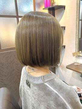 ルミ 高崎駅店(Lumi) 愛され艶ボブ×ベージュ【高崎/高崎駅/Lumi高崎】