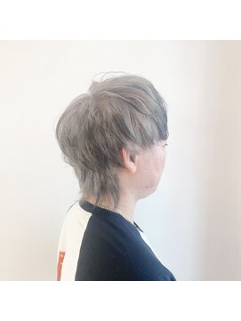 ヘアカラーファクトリー 原口☆シルバー＋逆グラデ/ブラック☆福岡久留米