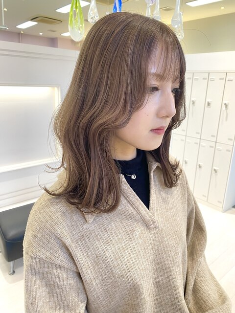 marron beige × Korean style