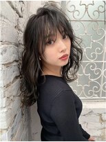 プアメリア 名古屋(Puamelia)&nbsp;トリートメント ブリーチなしダブルカラー 前髪縮毛矯正