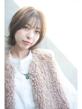 アッシュ 池袋店(Ash) 20代30代40代『大人綺麗外ハネボブ』 #池袋駅