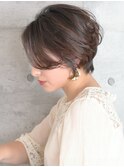 大人ショート/ひし形ショート/前下がりショートボブ