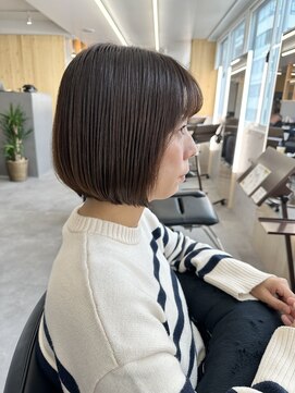 フリーラ 横浜(freera) 愛され顎ラインボブアンニュイ色気色っぽボブウェーブボブ