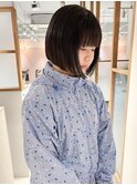 "久保田"まとまるぷつっとボブミニボブワイドバング