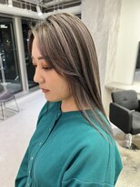 エイト 神戸三宮店(EIGHT)&nbsp;ストレートでも結んでも可愛い！コントラストハイライト！