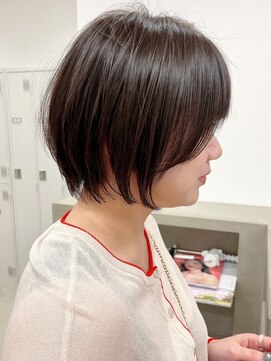 セイドット フクオカ(Say.FUKUOKA) Say.岩井 長めショートボブ×グレージュ×大人可愛い