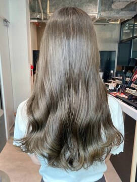 アイティーバイアルバム 藤沢店(IT by ALBUM) オリーブベージュカーキベージュレイヤーロング_ba483261