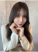 前髪顔まわり×レイヤーカット【新宿/韓国ヘア】