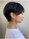 【ハンサム耳掛けショート】