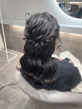 クランルシェ(clan luce) ハーフアップ