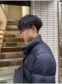 波巻きパーマ/メンズカット/メンズパーマ/ダウンパーマ