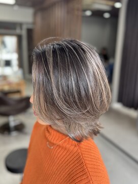 グランツ(Glanz) ひし形外ハネボブ×バレイヤージュ