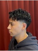 20代30代40代メンズ刈り上げパーマ