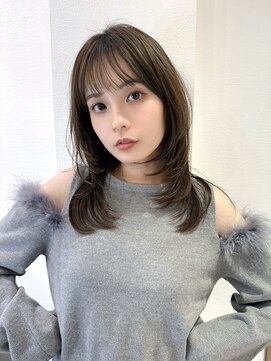 ロンドアベニール 北千住(Lond avenir) 韓国ヘア/レイヤーカット/顔周り/前髪カット/北千住/髪質改善