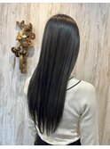 ロングスタイル 縮毛矯正