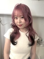 シェノン バイ アランスミシー 表参道(CHAINON by Alan smithee) ブラックピンクデザインカラー