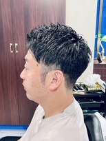 グレイスフルバーバーロンドン 大宮店(Graceful Barber London)&nbsp;【40代男性】ロンドンツーブロアップバング（大宮/バーバー）