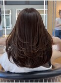 縮毛矯正・ストレート/くびれヘア/夏のヘアアレンジ