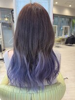 ビス ヘア アンド ビューティー 西新井店(Vis Hair＆Beauty)&nbsp;20代30代ダブルカラーブリーチ立体感グラデーション透明感