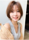 大人可愛い◎韓国風秋カラーミルクティー