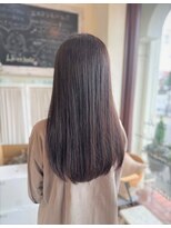リエットヘア(Lie et.hair)&nbsp;ナチュラルストレート×艶ロング#ストレート#西尾美容室