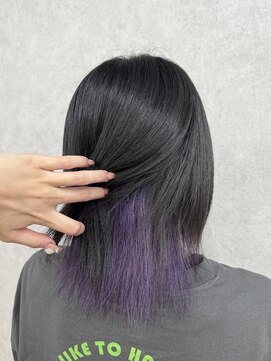 アン ブリーチ 大宮駅東口店(UN BLEACH) インナーブリーチ2回ラベンダーカラー♪