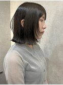 小顔に見えるボブ