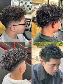 パーマでスタイルチェンジ！希望のパーマでオシャレ度UP◎セットが時短で悩みも解決![福岡/久留米]<理容室>