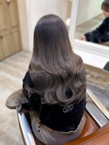 フーバイケンジ(fuu + KENJE)&nbsp;艶カラーグレージュ20代30代40代髪質改善酸性ストレート縮毛矯正