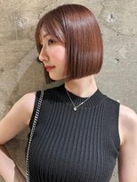 サイン 韓国ボブ 渋谷(SIGN) お洒落なレイヤーカット韓国ボブレイヤーボブ渋谷タッセルボブ