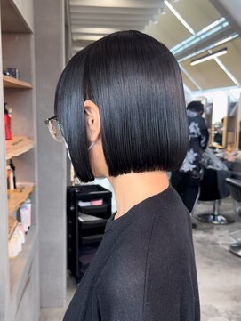 ロンド 表参道店(Lond) ◇暗めカラー/レイヤーカット/ボブ/髪質改善ストレート/表参道