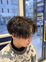 アンソル オブ リシェール(N'SOL of RICHAIR)&nbsp;ツイストスパイラル/縦落ちパーマ/メンズ/南越谷