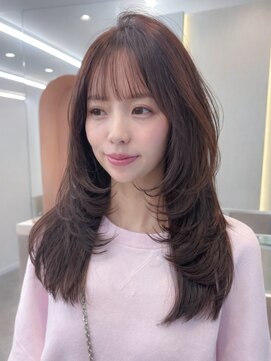 ロンド ブランシュ 錦糸町北口(Lond blanche) ★ 似合わせカット韓国 メルティカラーフェミニンロング