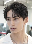 渋谷大人フェザーパーマ2wayシャドウパーマメンズカット無造作