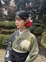 クォーターシーズンズ 茗荷谷(QUARTER SEASONS)&nbsp;袴卒業式　タイトめアレンジ
