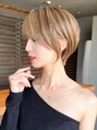 ロンド ラマ 岐阜(Lond bla-ma) サイドシルエット最強に可愛い♪大人美人ショート