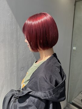 ロッティー(Lotti) レッドカラー★ボブ