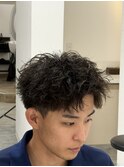 スパイキーパーマ